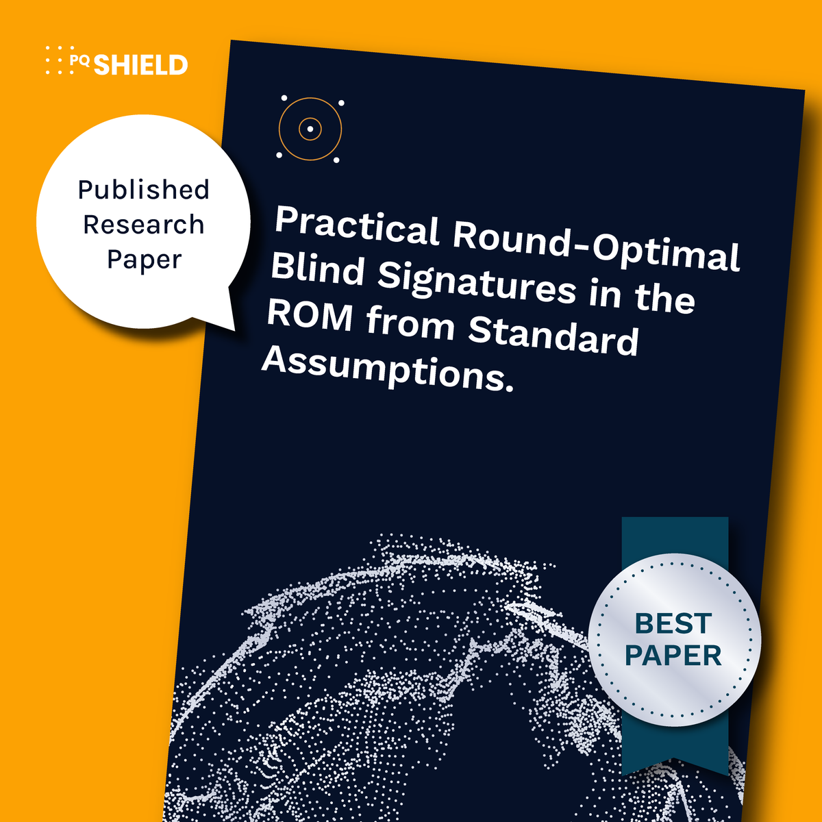 PqShield's tweet image. **PAPERS FROM THE PQSHIELD ARCHIVES - Practical Round-Optimal Blind Signatures in the ROM from Standard Assumptions: BEST PAPER

Read the full paper here:
hubs.li/Q02B36qV0
#cryptography #digitalsignatures #blindsignatures