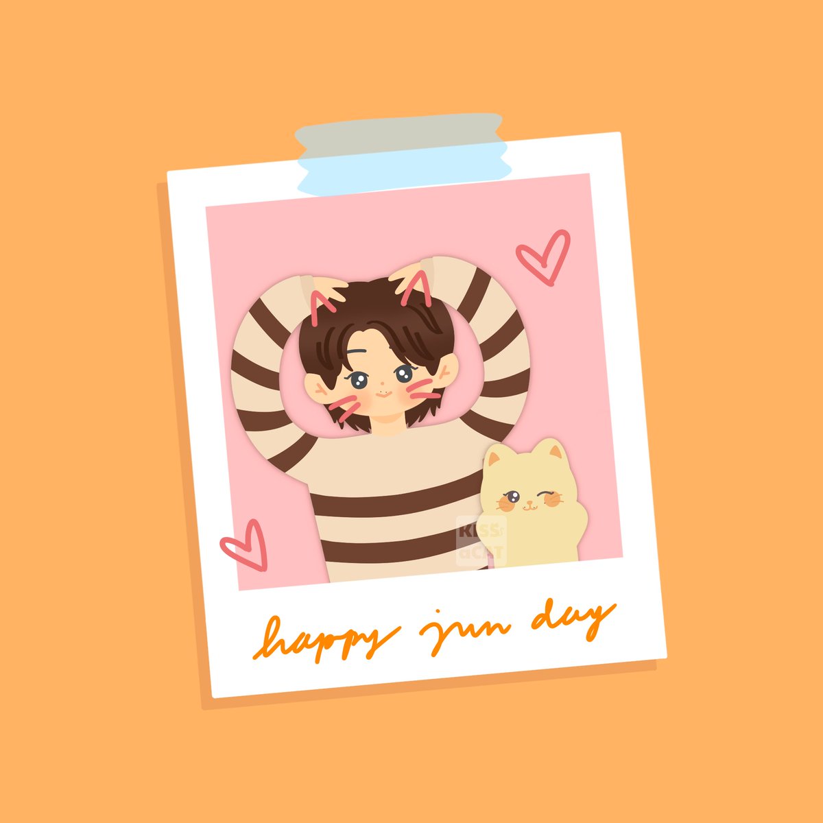 Happy Jun day!🥳🧡

#냥이_차오른단건_준휘_생일이란뜻이야
#JUNmeowDAY