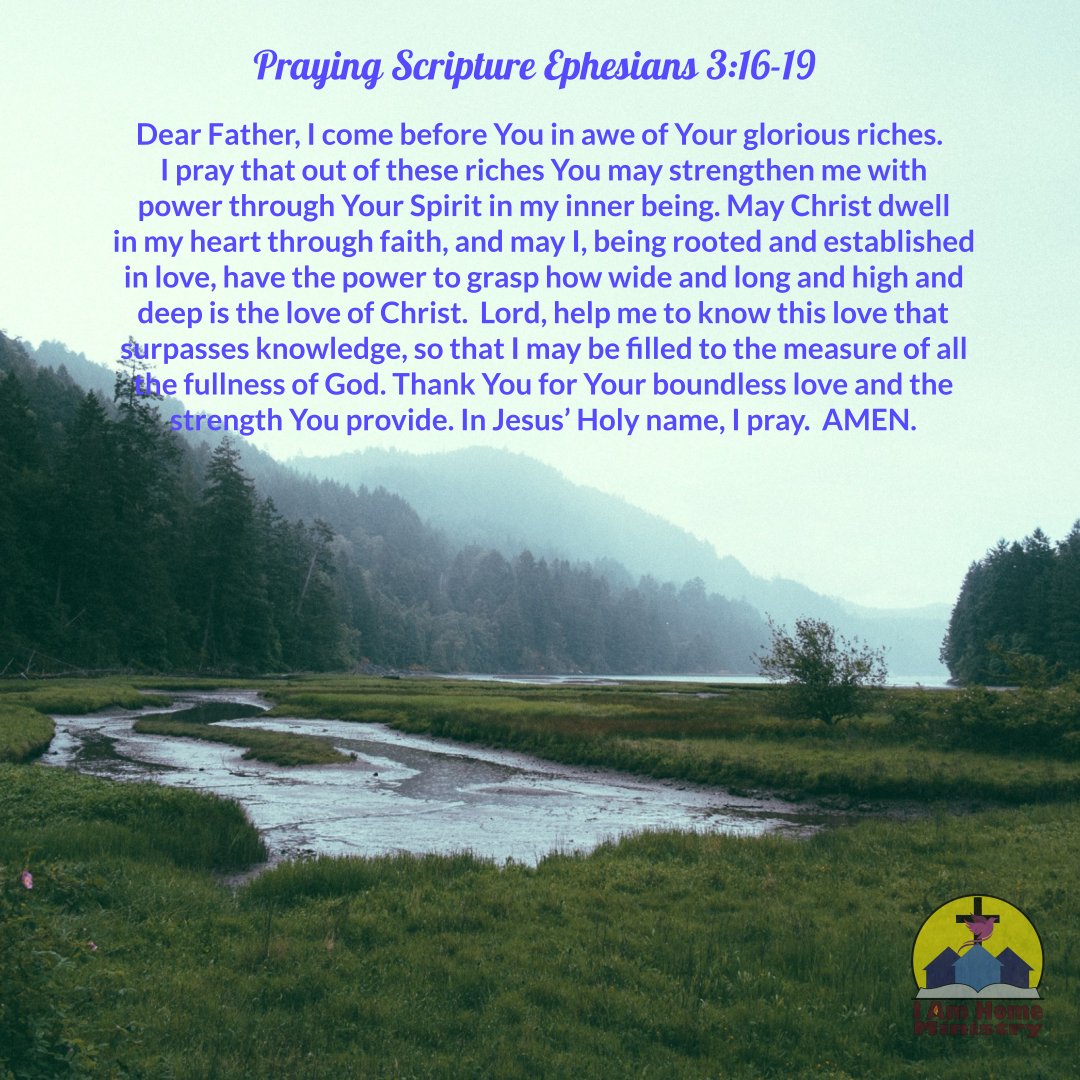 CSFMinistry's tweet photo. https://t.co/DSdiIOSiVc
How deep is God's love!  Ephesians 3:16-19
Visit at: https://t.co/YBI78CcpTR
#prayer #scripture #love #god #jesus #holyspirit #iamhomeministry https://t.co/tOGp6OCdGX
