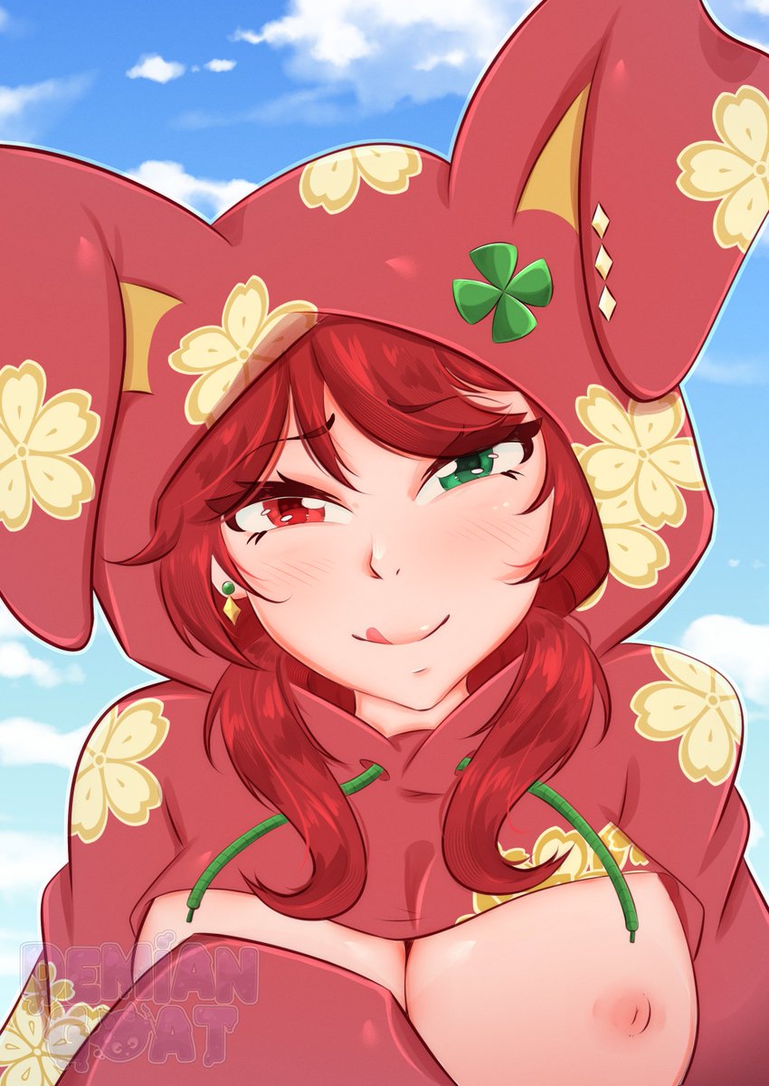 CloverMikuruAlt's tweet photo. Here are the NSFW versions, made by the lovely @DemianGoat https://t.co/RxLnPxXs9x