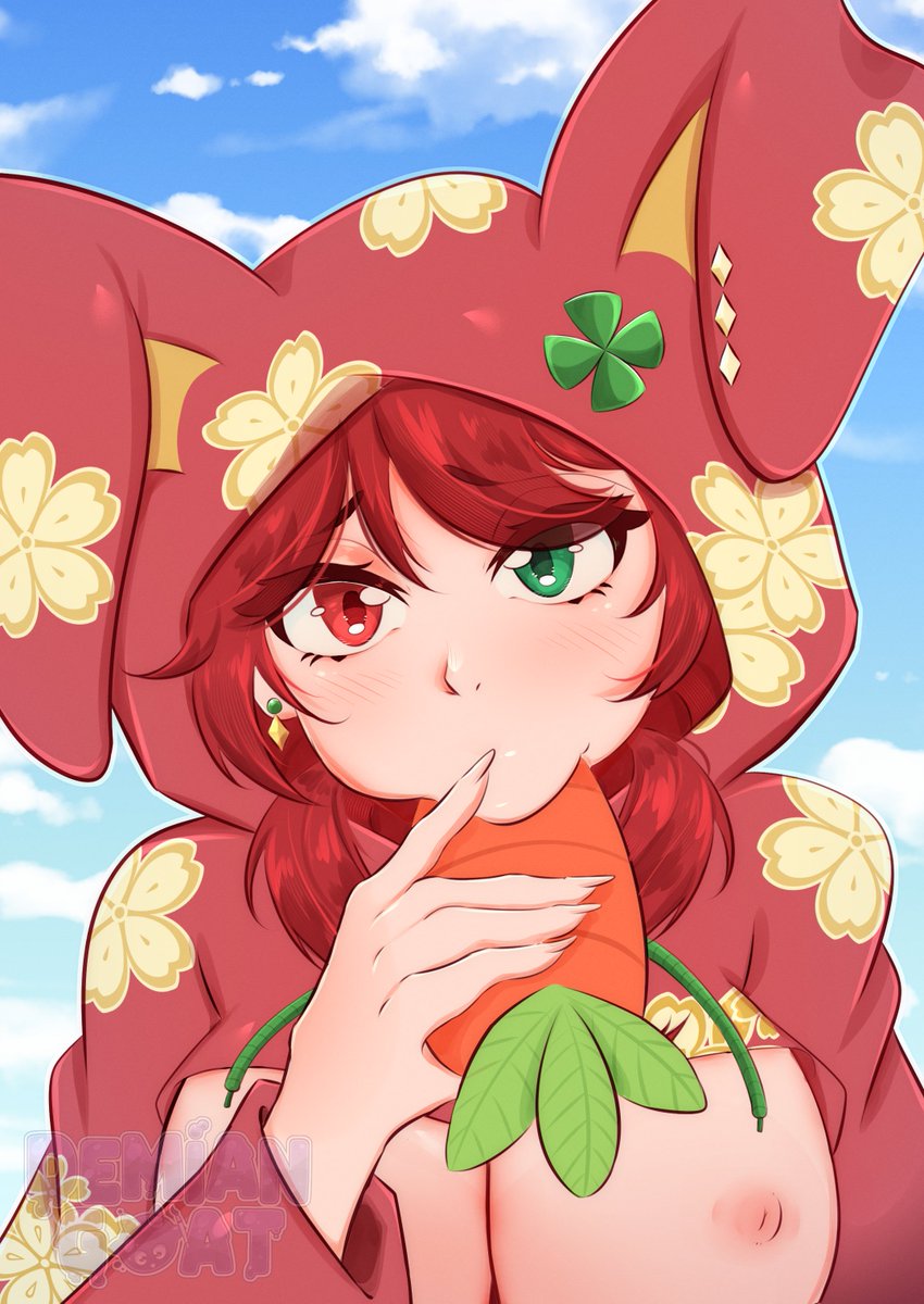 CloverMikuruAlt's tweet photo. Here are the NSFW versions, made by the lovely @DemianGoat https://t.co/RxLnPxXs9x