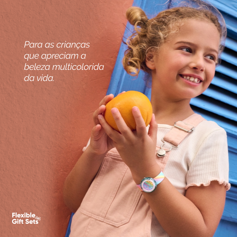 marcolinolink's tweet image. LIQUID RAINBOW é um excelente presente para personalidades brilhantes que gostam de abraçar a natureza multicolorida da vida. 
#flikflakwatch #flikflakfamily #MarcolinoLink