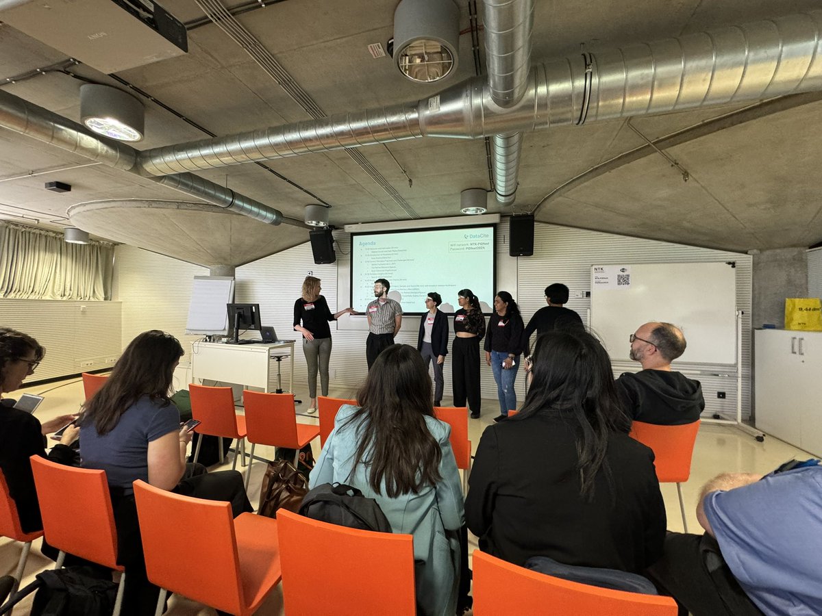 Hideaki Takeda (@takechan2000) on Twitter photo Just started #DataCiteConnect Just started #DataCiteConnect