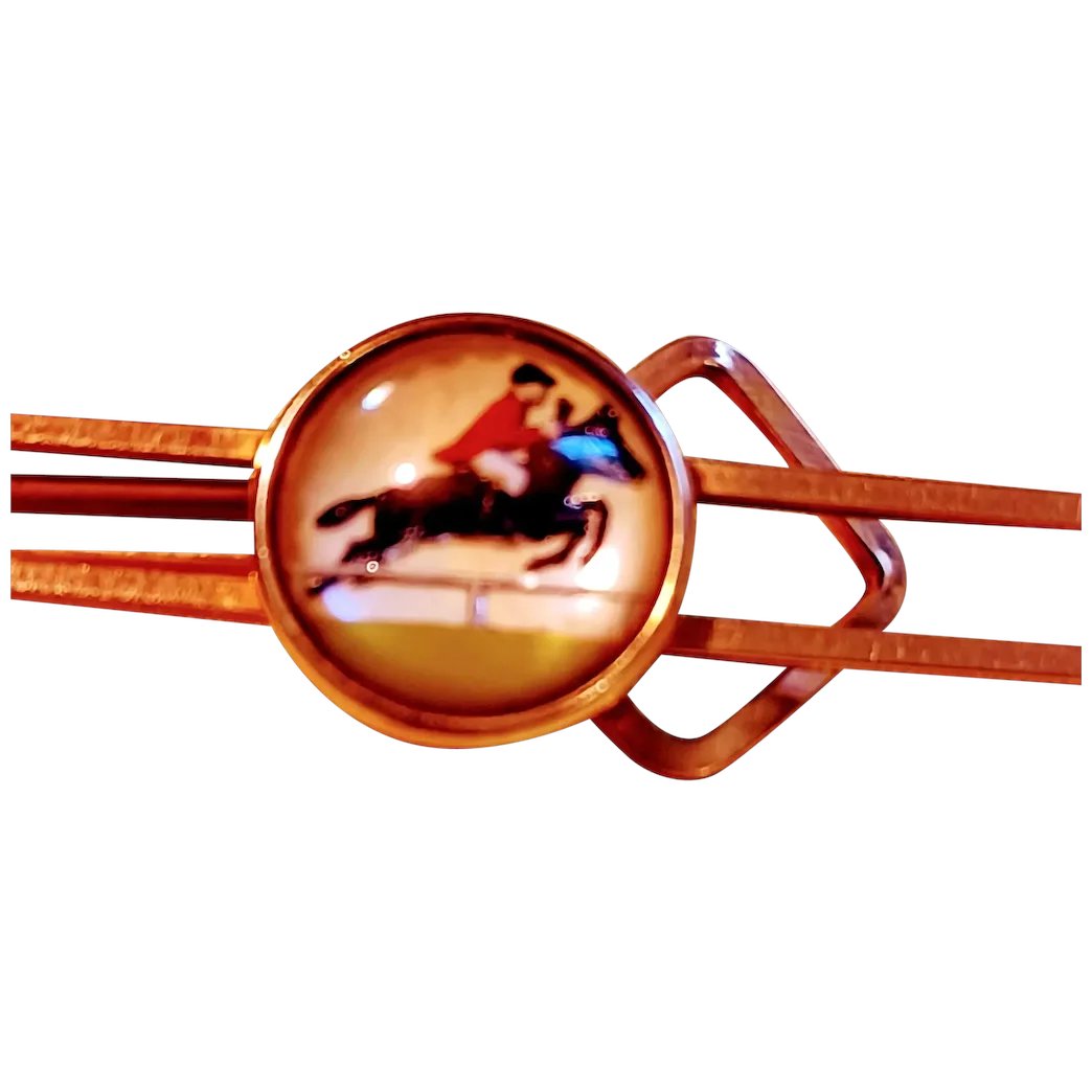 ClarasJewelry's tweet photo. Krementz Equestrian Reverse Carved Essex Glass Rider On Horse Goldtone Tie Clip
#rubylane #vintage #retro #cuflinks #vintagejewelry #giftideas #jewelryaddict #vintagebeginshere #fashionista #diva #glam #Summer2024 
https://t.co/hb8Bf89ceU https://t.co/PHGPx7hPVe