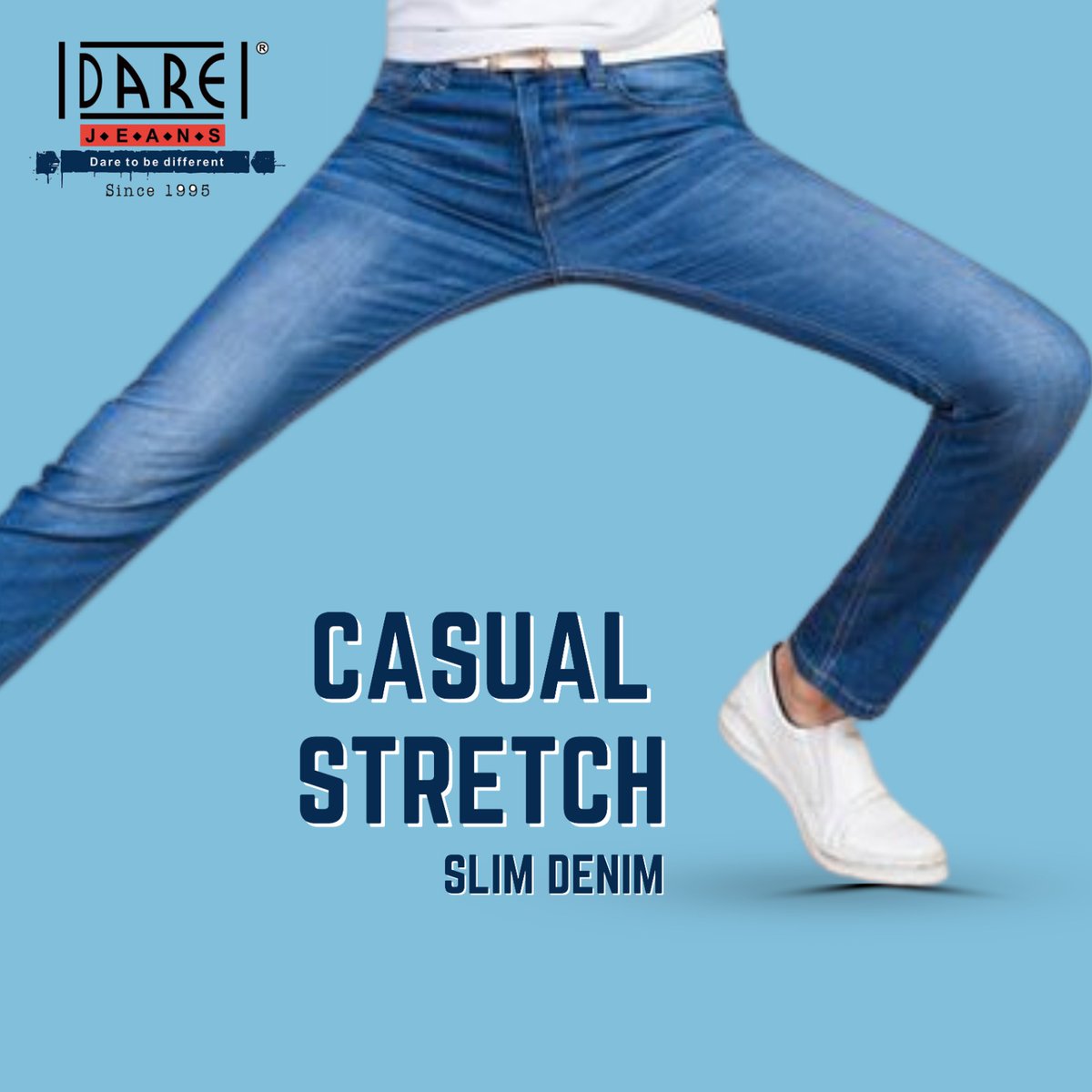 DareJeans's tweet image. Make every step count with the impeccable fit of Dare Jeans. 👌 
#DenimPerfection
#EverydayDenim
#CasualStyle
#DenimDreams
#ComfortInDenim
#StylishJeans
