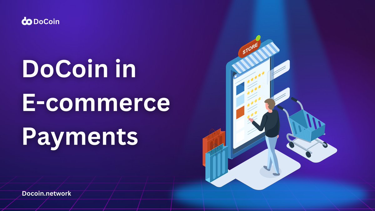 💸 DoCoin in E-commerce Payments: 
Discover how DoCoin lowers transaction fees and speeds up payments in e-commerce. 
✅ Lower Fees 
✅ Instant Payments 
✅ Global Reach 
Learn more: 👉 DoCoin.network 
#DoCoin #Ecommerce #DigitalPayments #Blockchain #doshop