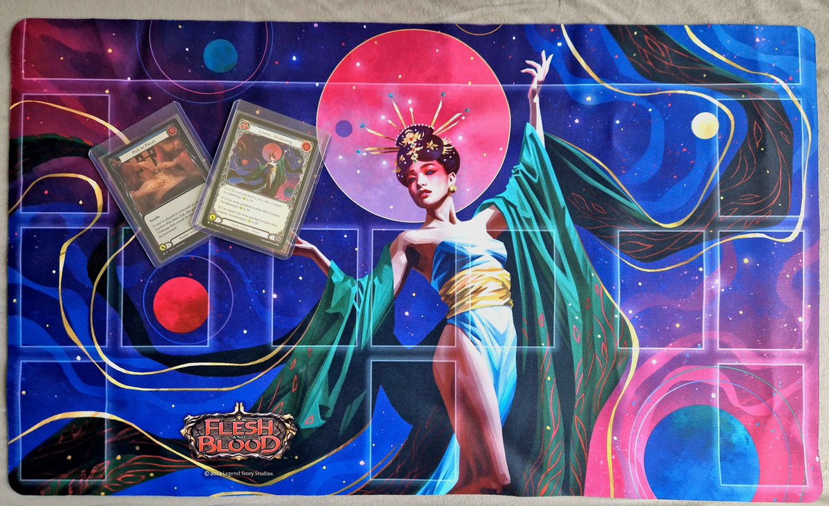 Thanks <a href="/fabtcg/">Flesh and Blood</a> for this BEAUTIFUL GIFT !! This artwork is sooooo beautiful ❤️❤️❤️