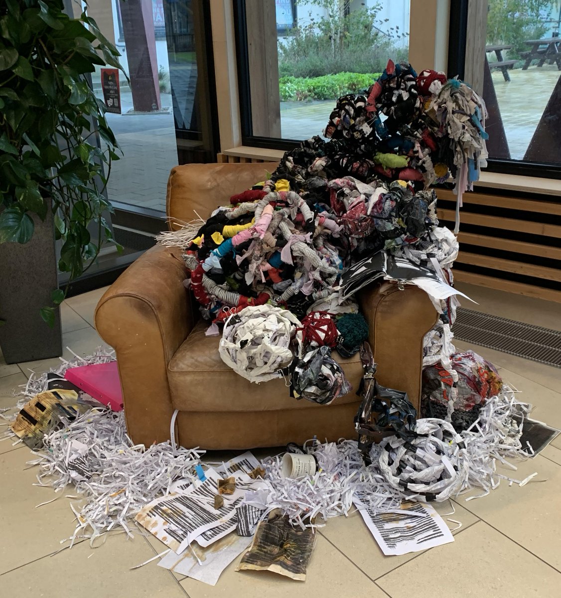 lumpybird's tweet image. My Pieta #RealCarerWeek #CarersWeek2024
I do not hold my son bearing his weight his body prone across my lap like the Madonna cradling the dead Christ across her lap.
As a carer I hold the weight of that bureaucracy those policies and those indifferences
The artwork below is a…