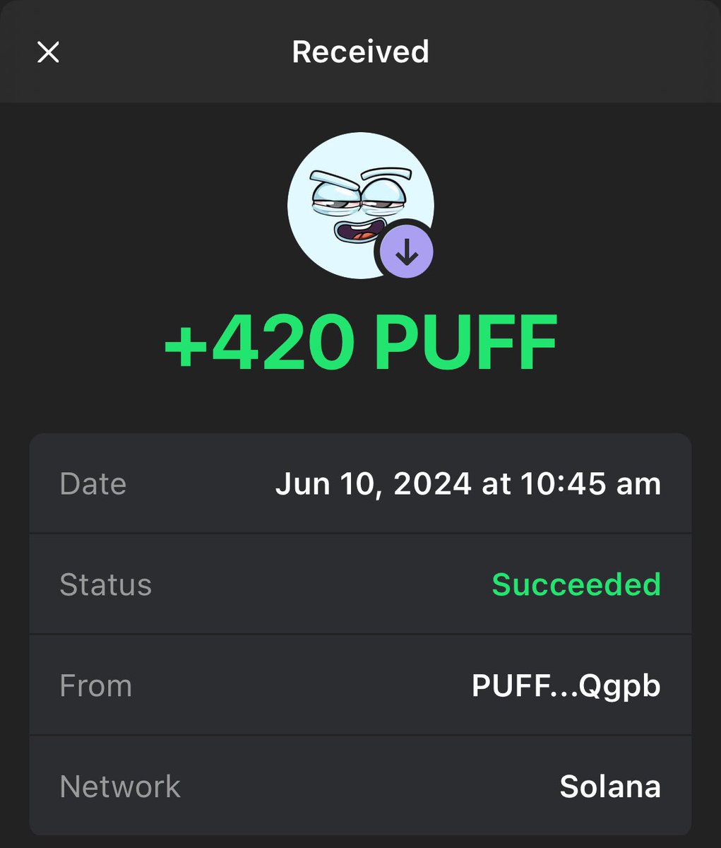 nftmum_'s tweet image. Airdrops.. we like airdrops!✌🏼😌💨💨
#420 $PUFF