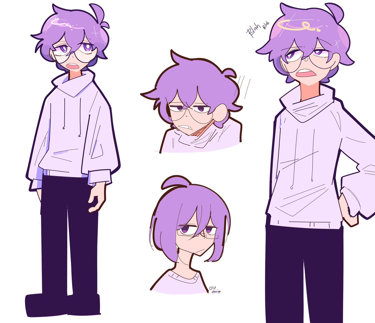 impurpleso's tweet photo. idk why i gradually changing my artstyle 💀💀 https://t.co/bhdnIdsDtc