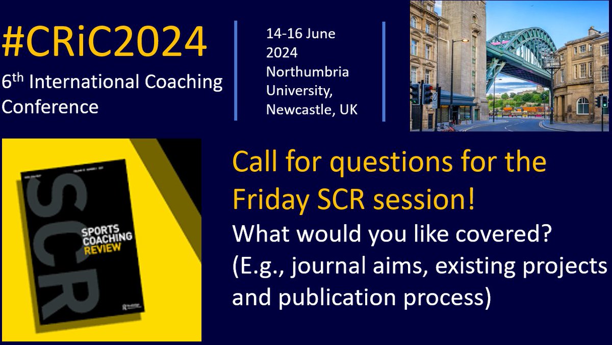 Cluster for Research into Coaching (CRiC) (@cric_scr) on Twitter photo 👉If you are attending the Friday evening session at #CRiC2024, then we need your input! Your questions for the panellists will make a more active and lively discussion. You can reply to this tweet, DM us or email ccorsby@cardiffmet.ac.uk with questions you need answers to! 🙌 👉If you are attending the Friday evening session at #CRiC2024, then we need your input! Your questions for the panellists will make a more active and lively discussion. You can reply to this tweet, DM us or email ccorsby@cardiffmet.ac.uk with questions you need answers to! 🙌