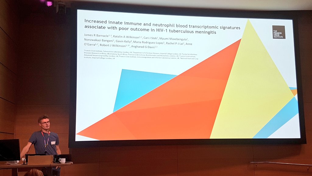 LondonECR's tweet photo. We're heading straight into our poster flash talks! @JamesBarnacle Amy Jacobs and @Skelly_Dally giving us a brief overview over their findings! Find them for a chat in the poster session! https://t.co/tfjnJgXn6c