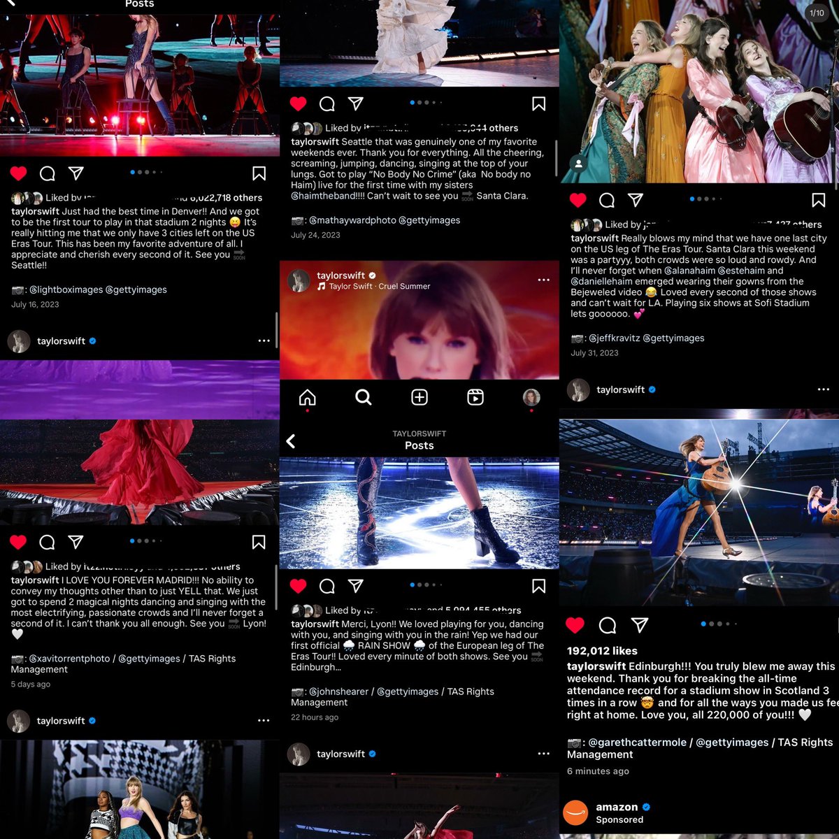 SCREAMING CRYING THROWING UP!!!! She followed the same pattern right before the 1989tv announcement!!!

Two posts with 🔜 and then one without and then announcement 🚨