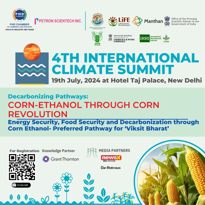 phdchamber's tweet photo. PHDCCI is organizing the International Climate Summit 2024 with Bioenergy: Path to Viksit Bharat on July 19th, 2024 at Hotel Taj Palace, New Delhi.
#phdcci #ClimateSummit20 #ClimateChange #GlobalSummit #GreenEconomy #ClimateSolutions #ClimateLeadership
Thread: (1/4) https://t.co/6V1PZol7Tb