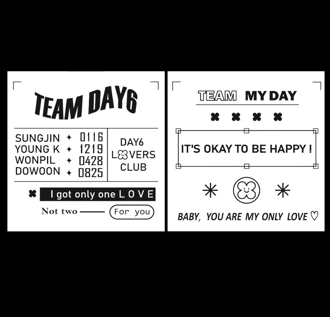 🖤데이식스 팬미팅 I Need My Day🖤

팬미팅 마지막날 라벨키링을 나눔합니다 ! 누나덜 꼬옥 받으러 와주면 되..
제 가방에 100개 달고 싶지 않아요..🥹
(실물은 추후 타래로 )

🤍수량 100개
🤍시간 및 장소는 당일 공지

#RT 추첨 2분께 키링 보내드려요🍀
(당발 팬미팅 종료 후)