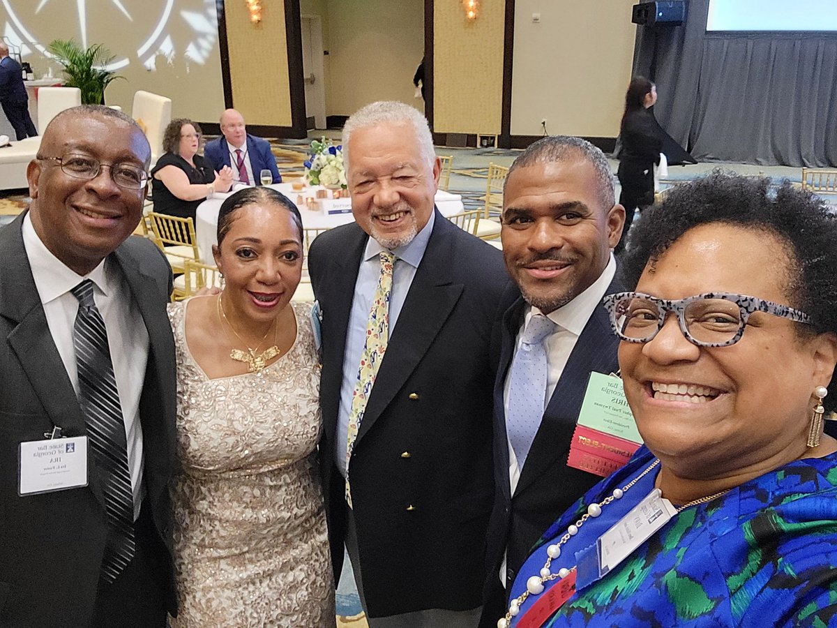 DawnJonesLaw's tweet photo. HUGE congrats to the new @StateBarofGA officers and new Exec Com members incl @joycegistlewis! Educated, inspired &amp; motivated  thanks to our Annual Mtg, to continue the mission of our #bar. Proud &amp; grateful to be a #GaLawyer! #AM2024 #SBOGAM24 #SBOGAM2024 #Godisgood #fullheart https://t.co/ZOmeHfPFdD