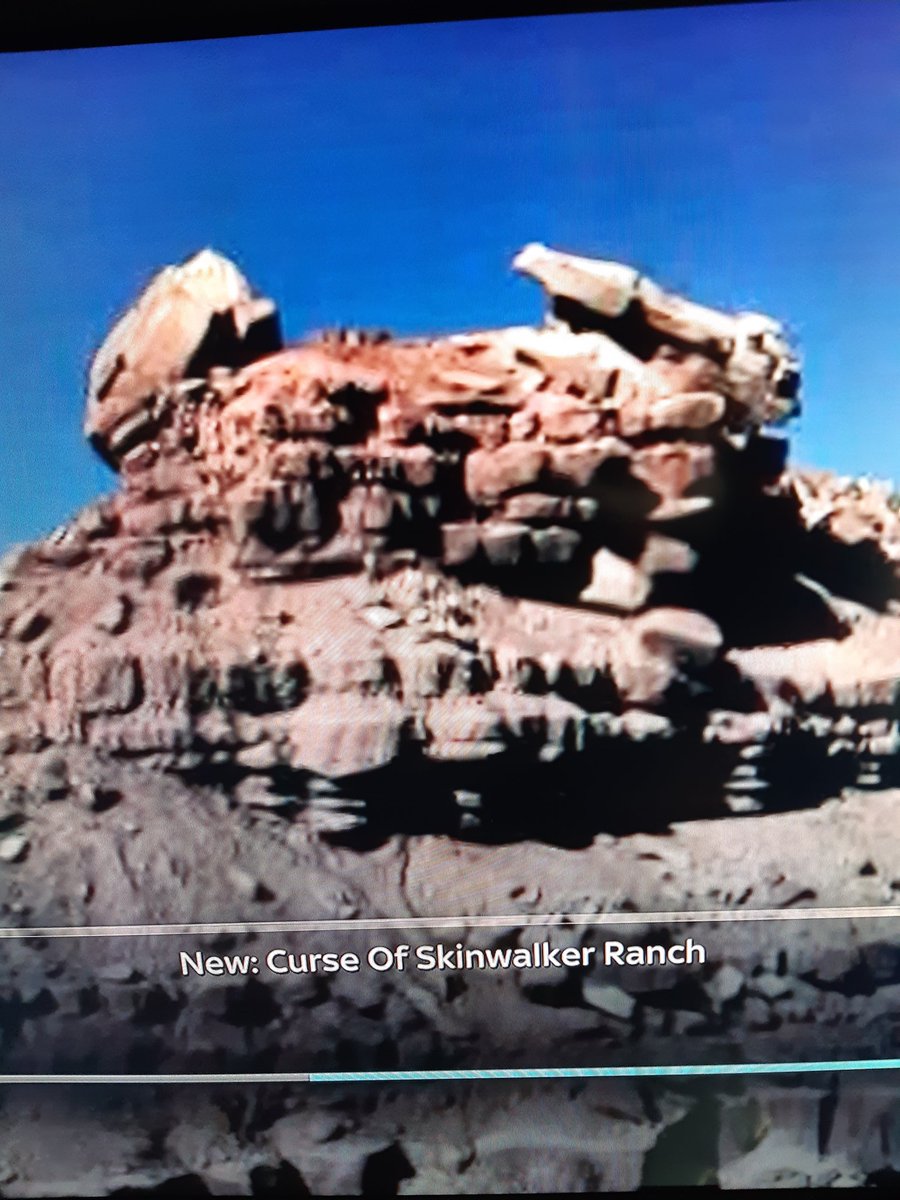 oddswitheworld's tweet photo. @SWRanchOfficial 
Anyone else notice a similarity in shape between the blob and this rock formation on the ranch?   @travisstaylor1 https://t.co/rNCWhaDuQD