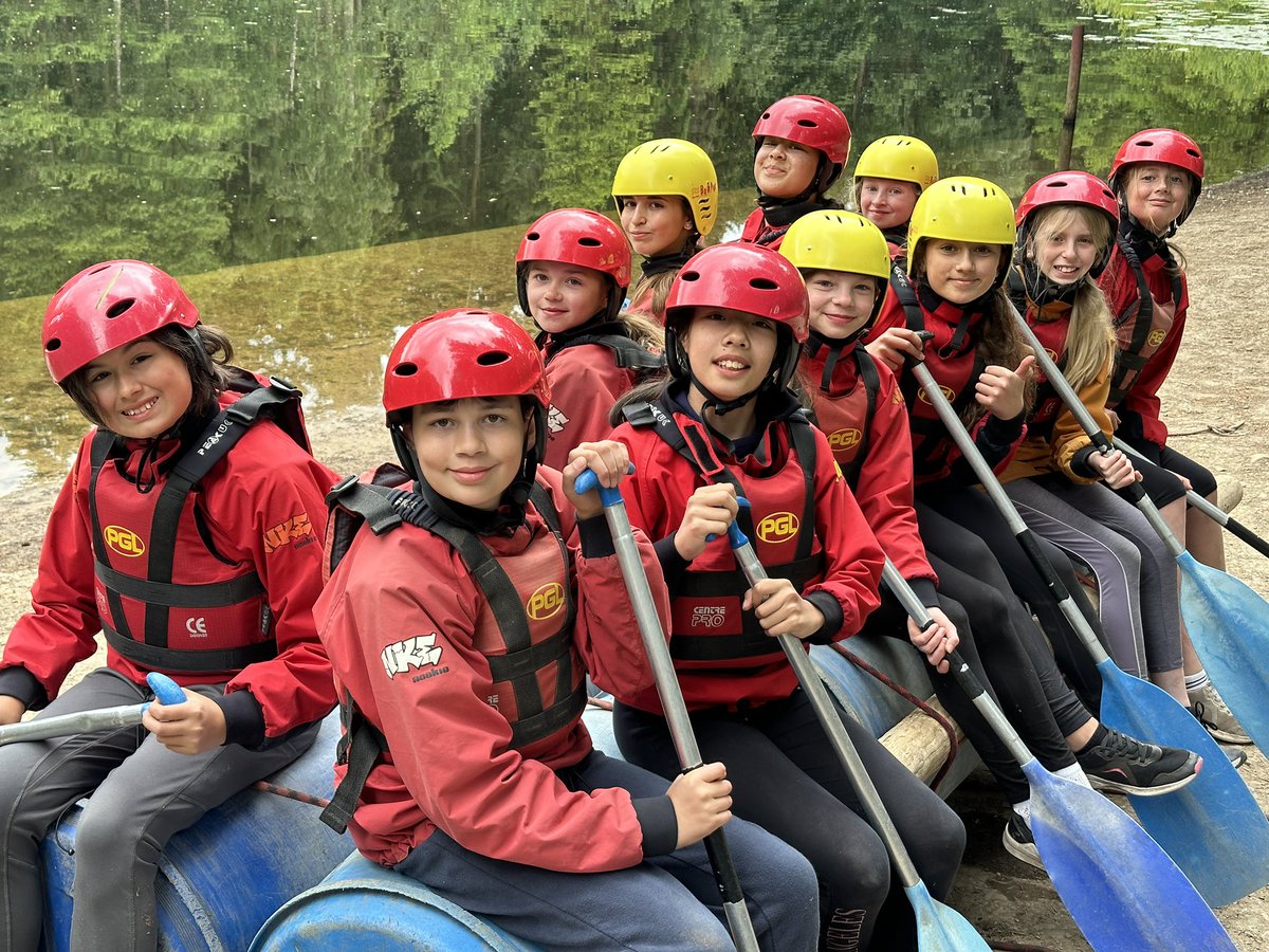 Raft building!