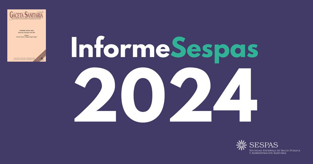 AESeconsalud's tweet photo. 📝 Disponible en Gaceta Sanitaria el #InformeSESPAS 2024 completo: "Recursos humanos del SNS"
🔗 https://t.co/tr9gh9GjCA
#SaludPública #RecursosHumanos #InformeSESPAS #GacetaSanitaria #SESPAS https://t.co/DE1wCPhSEy