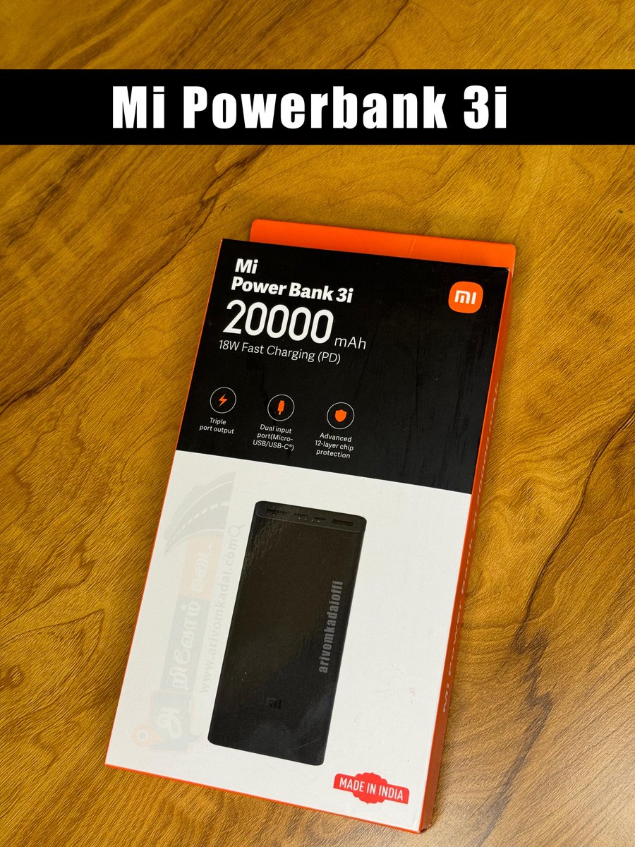 arivomkadaioffi's tweet photo. Received 🤗 #mipowerbank
இதை முழுவதும் check செஞ்சிட்டு , ஒரு முறை charge செய்ய எவ்ளோ நேரம் எடுத்துகுது , Powerbank full charge செய்தால் , எவ்ளோ முறை ஒரு smartphone charge செய்யலாம் னு தெளிவா பதிவு செய்யறேன். காத்திருங்கள் https://t.co/FnYSTIpDFb