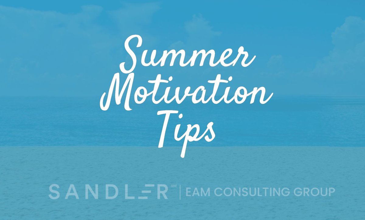 MeierSandler's tweet photo. Remember, keeping your sales team motivated during the summer sales slump is crucial for maintaining momentum and setting yourself up for success when things pick up again in the fall. 
https://t.co/Siu0ixiGID https://t.co/BoQzednKMd