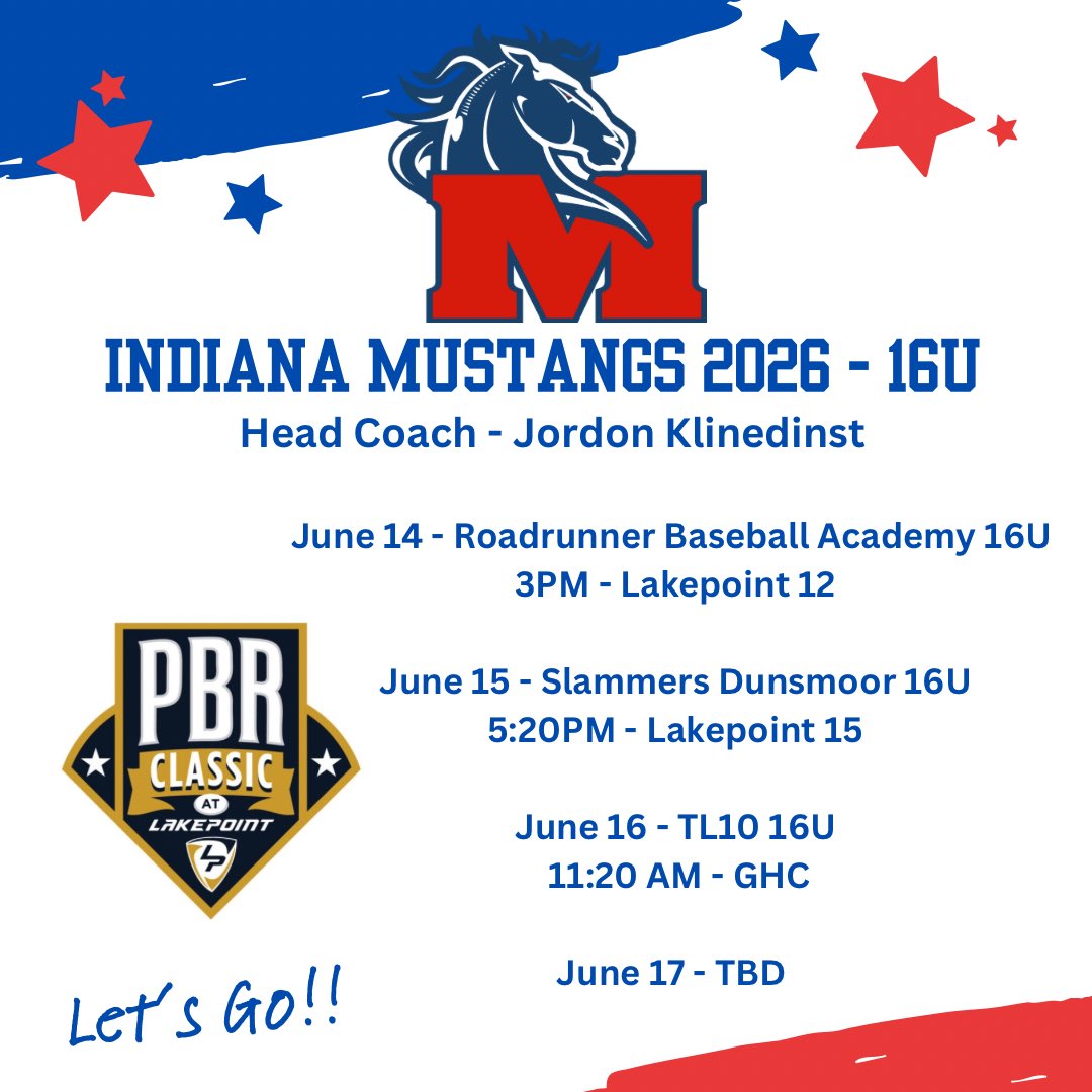 Indiana Mustangs Klinedinst 2026 tweet media