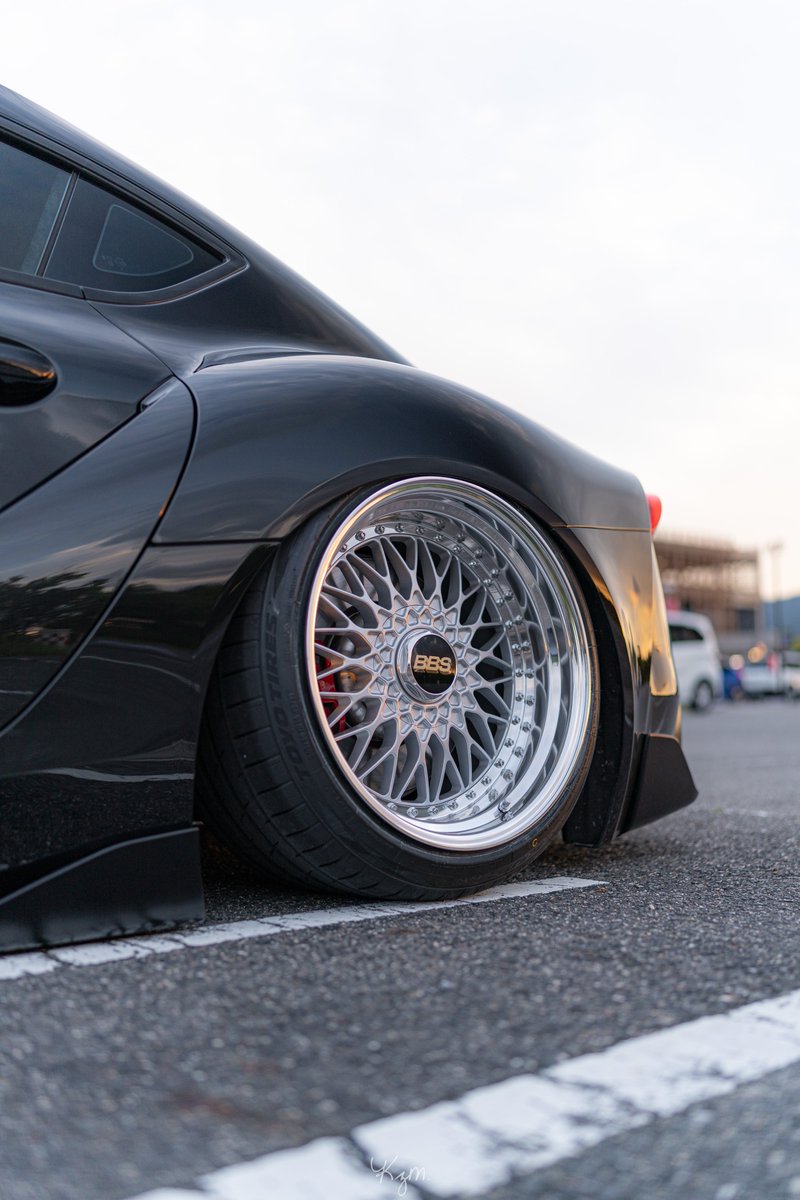 gejinan_mk5's tweet photo. スープラ完成しました！

BBS SUPER-RS  3p化 リバレル
F 10.5J   R11.5j  18インチ

TOYOTIRES  proxes sport2
F 255/35   R265/35

やっぱこのホイールが1番かっこいい😎 https://t.co/iCixJrOMm7