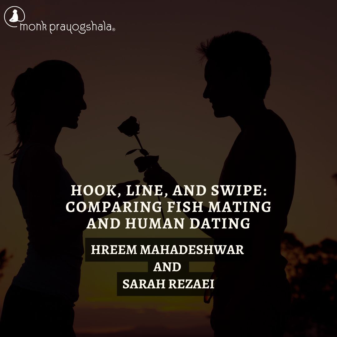 monkprayogshala's tweet photo. π#blogalert
Read Hreem Mahadeshwar and Sarah Rezaei's "Hook, Line and Swipe: Comparing Fish Mating and Human Dating" for this week's blog!
Link: https://t.co/9rwxd9RBAG
#blog #psychology #datingresearch #animalmating #monkprayogshala https://t.co/mAlawloTZO
