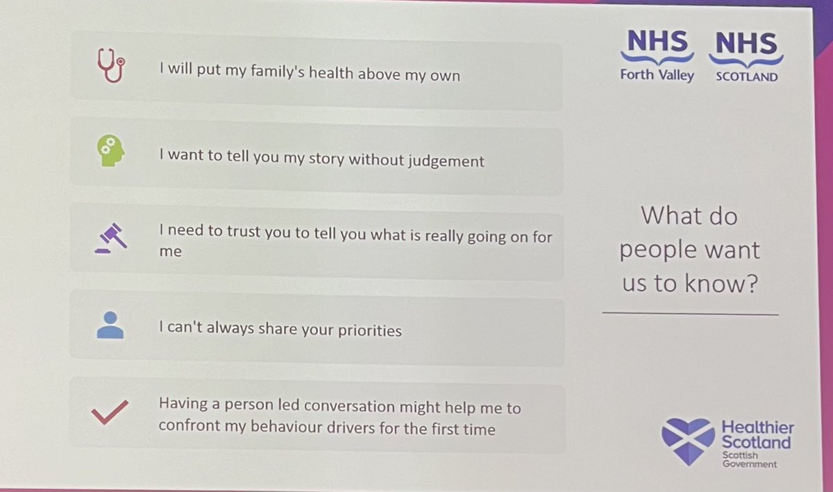 Great presentation with useful transferable takeaways #NHSScot24