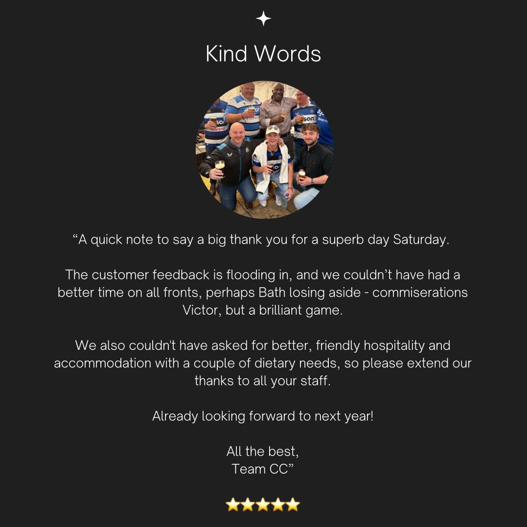 VU_Ltd's tweet photo. Some great feedback from the weekend and our pre and post hospitality at our infamous VU Clubhouse, which is only a few minutes walk to the stadium.
If you want to join our VU ‘family’ at the house for the Autumn Series or 6 Nations Rugby, please contact sales@vultd.co.uk
#rugby https://t.co/DX1Cx9AEs6