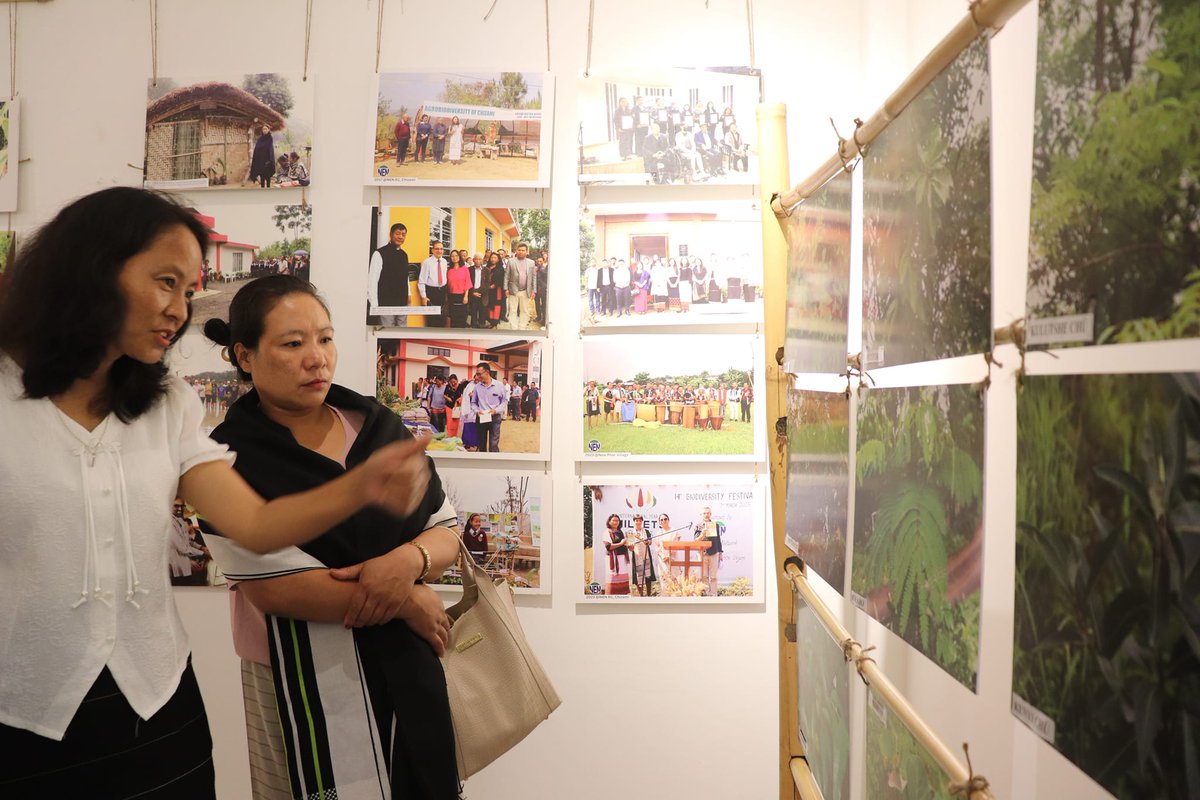 NEN_India's tweet photo. #WorldEnvironmentDay was observed in Chizami, along with the inauguration of Hope Hall, with around 110 participants. Impactful stories were shared about community-led initiatives, thereby inspiring actions for environmental safeguarding.

#NEN #Nagaland #OurLandOurFuture https://t.co/ceh7oslaU2