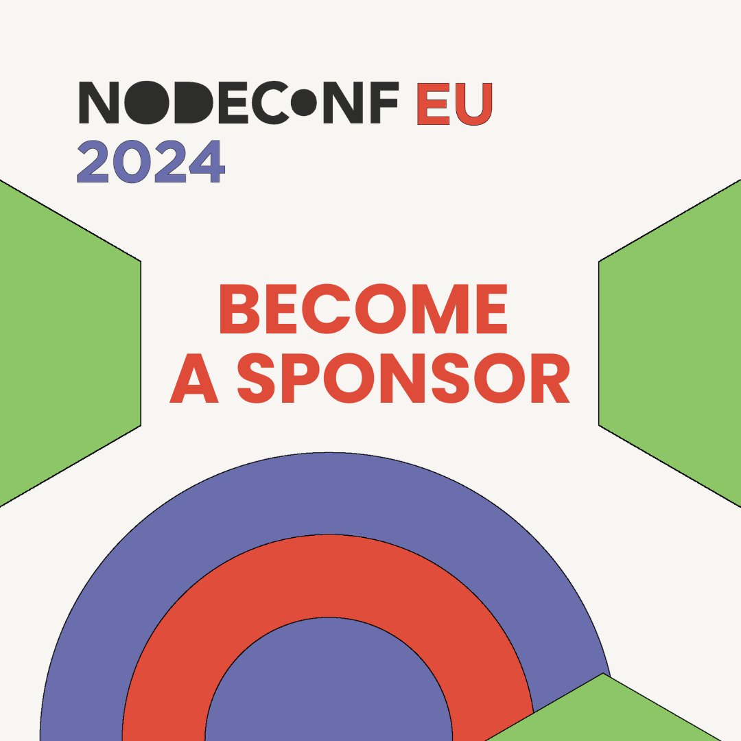 NodeConfEU's tweet photo. ๐ Exciting News! #NodeConf EU is back at #Waterfordcastle this November! ๐ฐ We're seeking #sponsors to support our event.๐ฆ Reach out to cliona.quinlan@nearform.com for details. Check out our prospectus https://t.co/Uo2eUMctn0
#NodeConfEU #NodeJS #waterfordcastle #sponsors https://t.co/7RnUgthefk