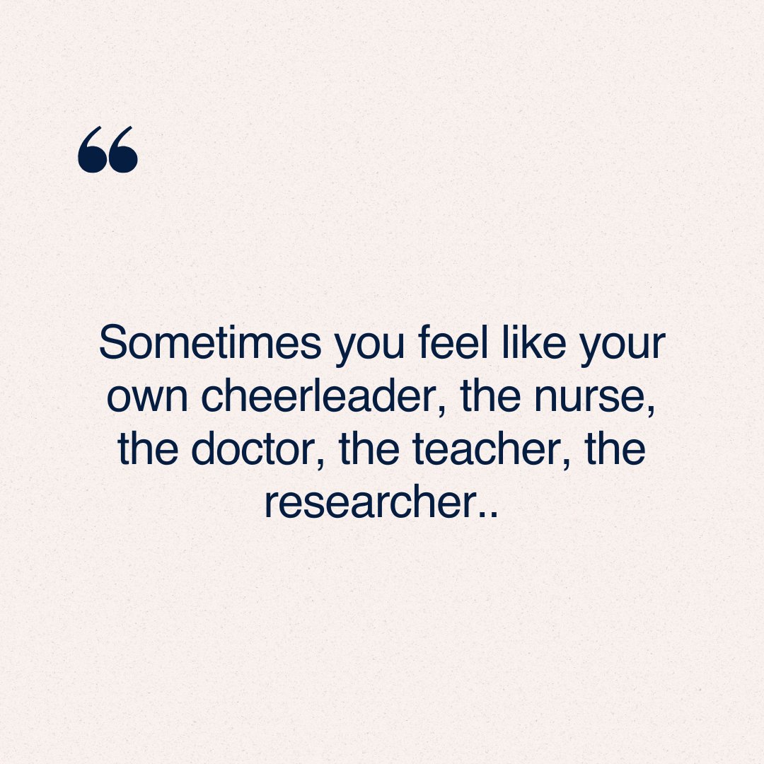 tsa_charity's tweet photo. "Sometimes you feel like your own cheerleader, the nurse, the doctor, the teacher, the researcher." #CACNA1C #TimothySyndrome #LongQT8 #StrongerTogether #RareDisease #Awareness #MentalHealth #MentalHealthSupport https://t.co/AaGXakTo0h