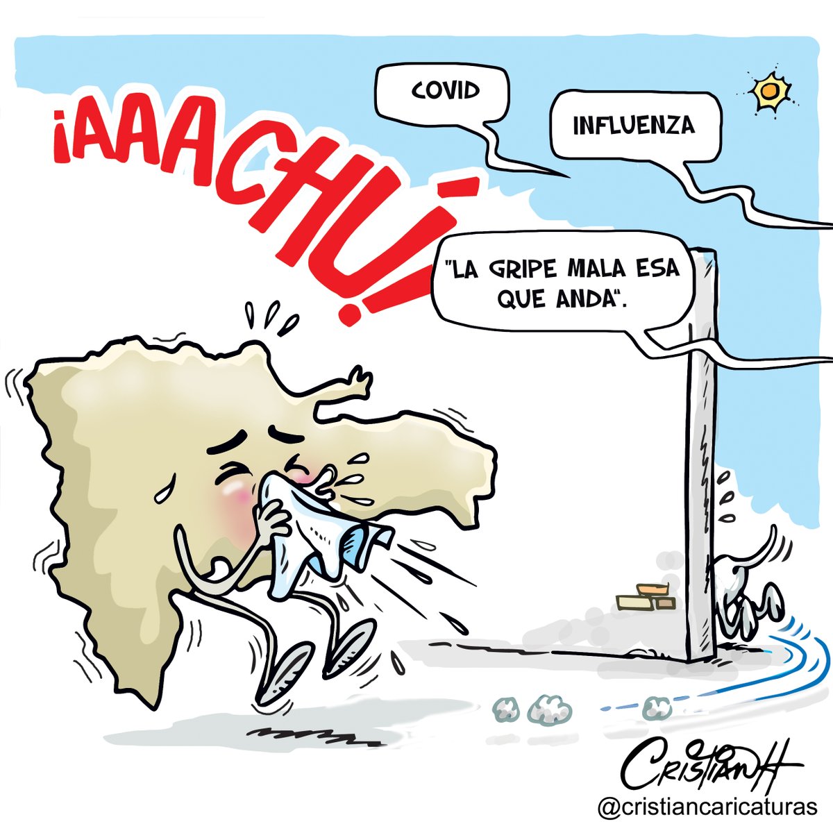 Y luego de las lluvias...

Mi caricatura del lunes 10 de junio en el periódico <a href="/ElDia_do/">Periódico El Día</a>
.
.
.
.
#gripe #covid #influenza #hospitales #realengoycristian #criscaricaturas
