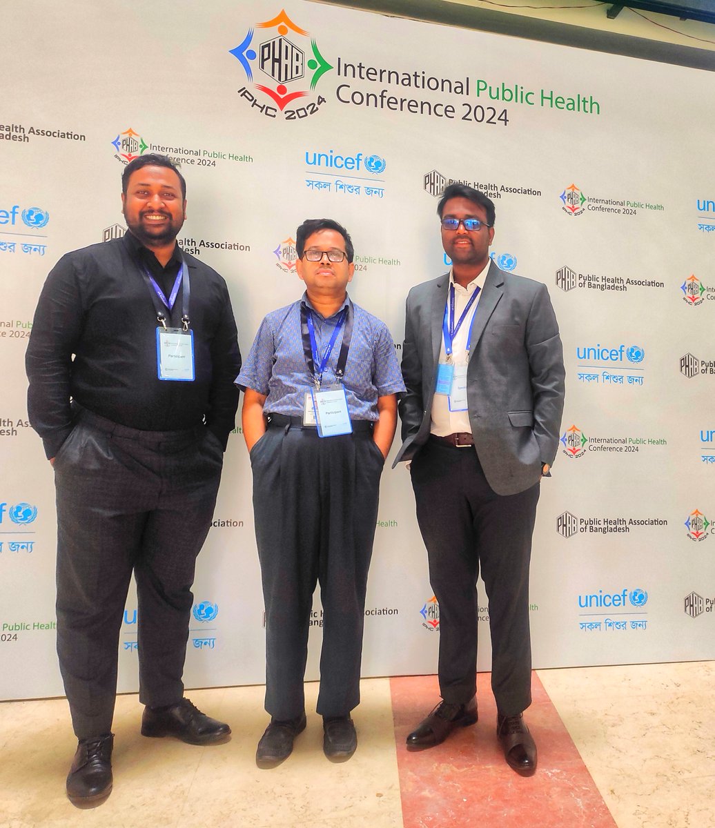 arkfoundation1's tweet photo. @arkfoundation1 researchers in #InternationalPublicHealthConference2024
Shared insights from ARK projects regarding #NCD of patients with #Severe_Mental_Illnesses, Children’s Exposure to #SecondHandSmoke, Smoking behaviour of #TB patients, #communityEngagement approach of AMR https://t.co/UcZ4Q9V94e