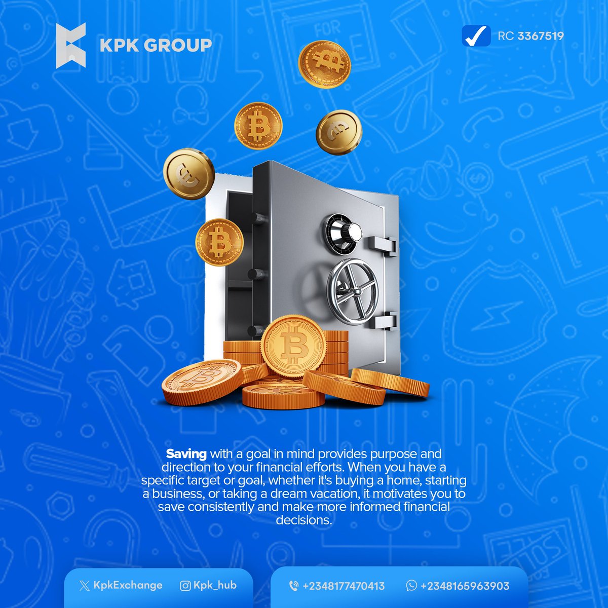 KpkExchange's tweet photo. Save with a goal in mind! https://t.co/7r6RvbLWnZ