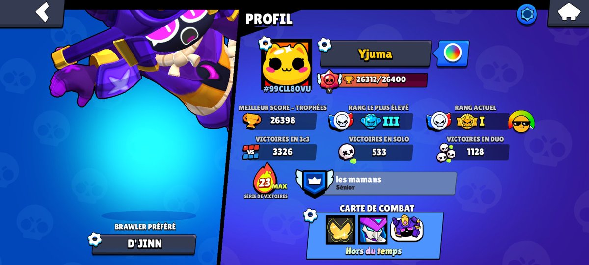 Yjuma_goat's tweet photo. #Brawlstars #ThumbsUpForBrawl 
Je peux avoir les 1 millions de gemes ou que les petits ? https://t.co/KbUptYSo9n