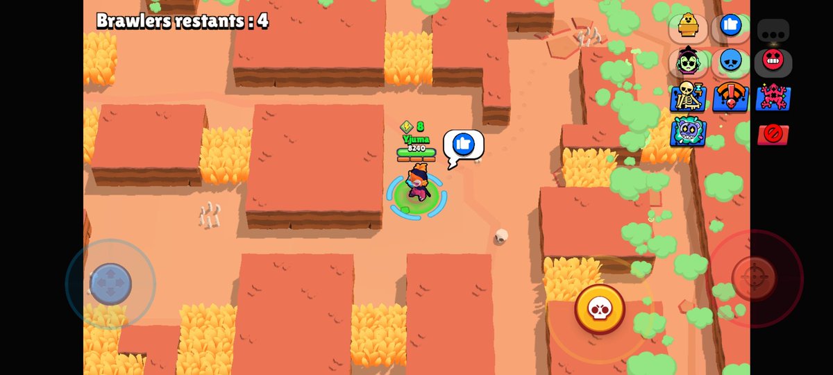 Yjuma_goat's tweet photo. #Brawlstars #ThumbsUpForBrawl 
Je peux avoir les 1 millions de gemes ou que les petits ? https://t.co/KbUptYSo9n