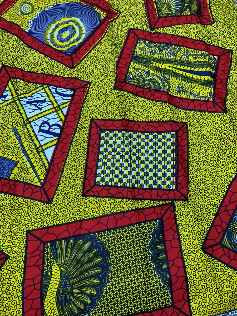 MIDEQHub's tweet photo. How do textiles travel with people? MIDEQ researcher @NaadensuaT (@UofGUnescoRILA) shows how #waxprint fabrics represent a mix of cultures, becoming a platform for #Ghanaians to address social issues. Check out this digital exhibition: https://t.co/R6gzM3bCSO https://t.co/zdMSdhNWn0