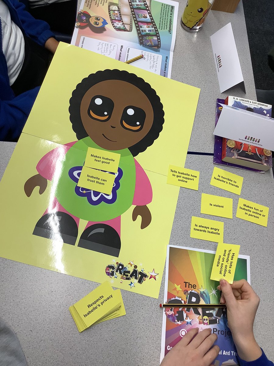Year 6 have started The GREAT Project today. We have discussed positive and negatives within different types of relationships and how they make us feel. 

We’re feeling proud of everyone’s engagement 🌟 and are looking forward to our future sessions.

<a href="/MissEcclestonLW/">Pine Tree Class</a> <a href="/LadywoodKH/">Ladywood Primary and Nursery School</a>