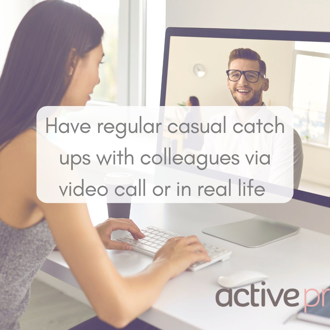 ActivePRuk's tweet image. As remote workers we’re often asked if we feel lonely or miss the social side of having a physical office. The answer's “sometimes”. As it’s Loneliness Awareness Week, here are our tips to help combat loneliness when working from home  #LonelinessAwarenessWeek #remoteworking #wfh