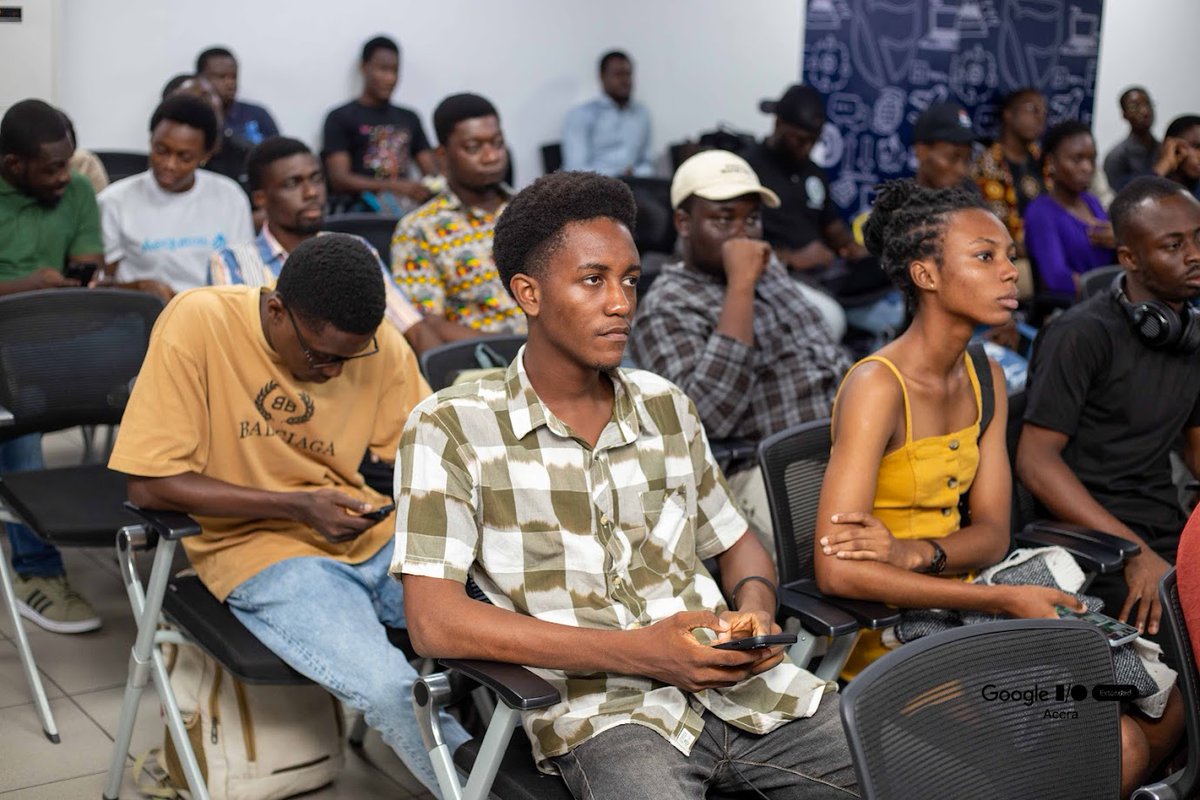 GDGAccra's tweet photo. We had an amazing experience at #IOExtendedAccra over the weekend! Insightful sessions, inspiring speakers, and an awesome community.
Exciting to bring developers and tech enthusiasts together at the event. Check out the photos 👇
PC📸: @GDGAccra Media https://t.co/WZ9SBltnYm