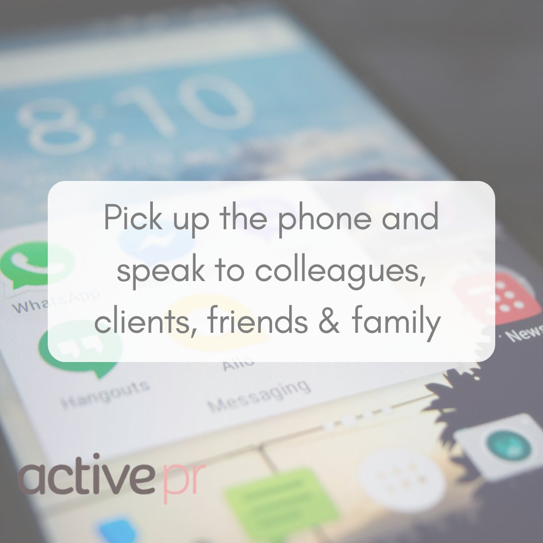 ActivePRuk's tweet image. As remote workers we’re often asked if we feel lonely or miss the social side of having a physical office. The answer's “sometimes”. As it’s Loneliness Awareness Week, here are our tips to help combat loneliness when working from home  #LonelinessAwarenessWeek #remoteworking #wfh