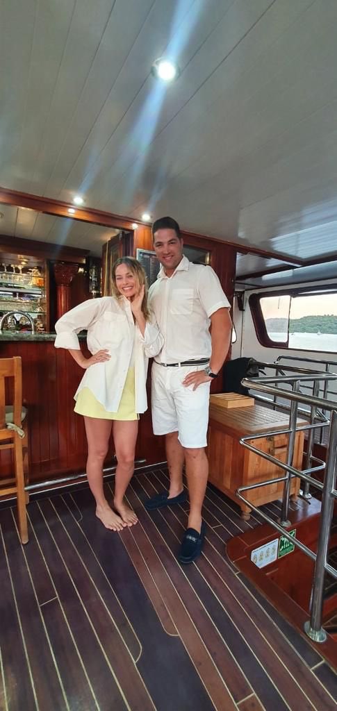 GooletsCruising's tweet photo. Margot Robbie taking a holiday onboard our wooden Yacht Cesarica, visiting Croatia 🇭🇷 🤩
#luxury #chartes #within #reach #by #goolets #wooden #yacht #cesarica #croatia #adriaticsea https://t.co/VuV5KeeDOE