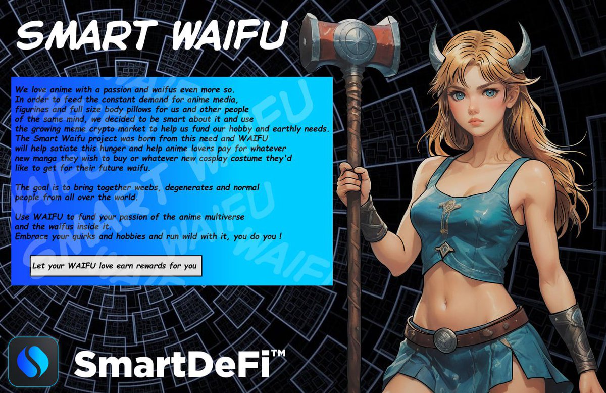 🚀 Stealthiest launch on BASE chain !!!
WAIFU launched their fair #presale without telling a soul and they already gathered like 30% of the presale hardcap! 

• 98% presale supply with locked liquidity and no team holdings
• Security audits by Peckshield and SourceHat
• It's