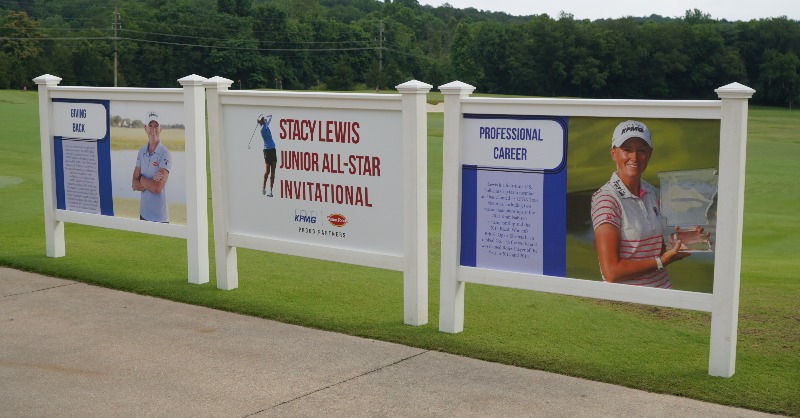 AJGAGolf's tweet photo. Blessings Golf Club welcomes the AJGA for the seventh time to showcase the #StacyLewisInv!
Five @Rolex Junior All-Americans and 27 past champions highlight the field.