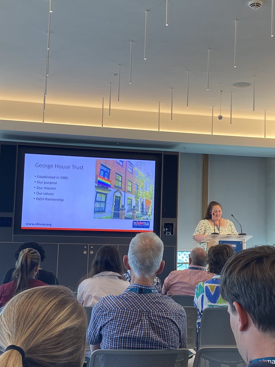 JenCns's tweet photo. Fantastic start to #NHIVNA24 Pre-conference study day “Connecting with Community” kicked off by Peter Chandon and Anna Hughes from @GeorgeHouseTrst alongside Gary Pargeter from @LunchPositive Showcasing the amazing work they do 👏🏻👏🏻👏🏻 https://t.co/cWMnZQx08S