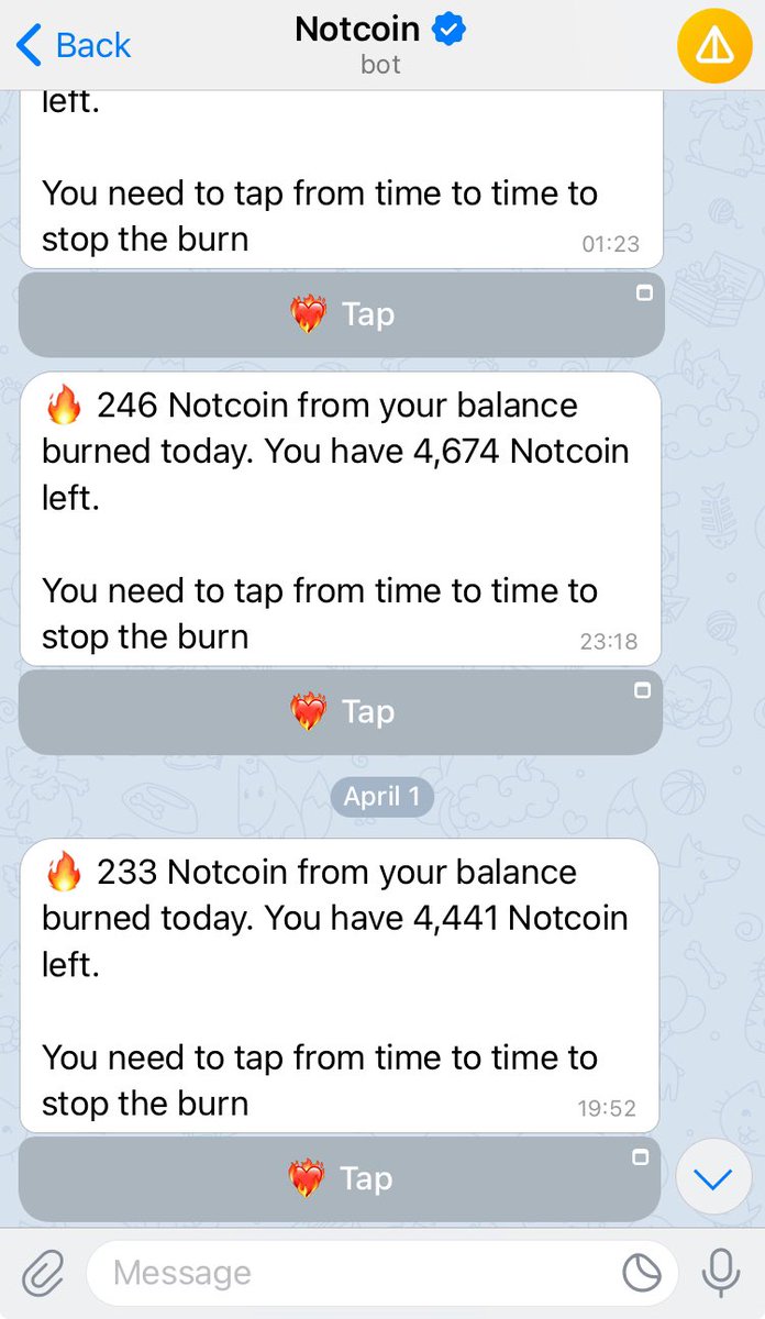 mrbugeraart's tweet photo. @notcoin i cant find my 4000 coins, what should i do https://t.co/f5Uq7kzDbx