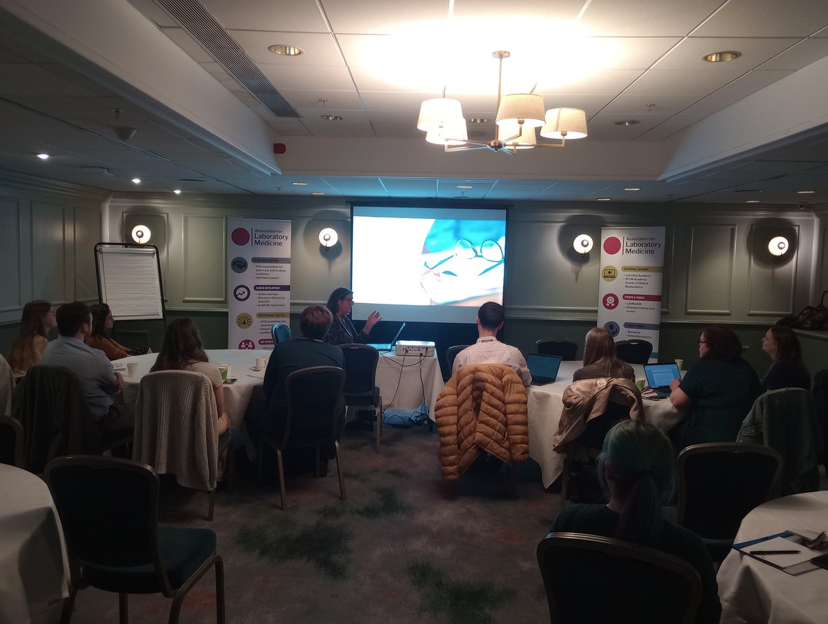 Research is a key part of being a clinical scientist in infection with <a href="/templeton_kate/">Kate Templeton</a> at UKMEDLAB24 Microbiology training day #labmeduk24