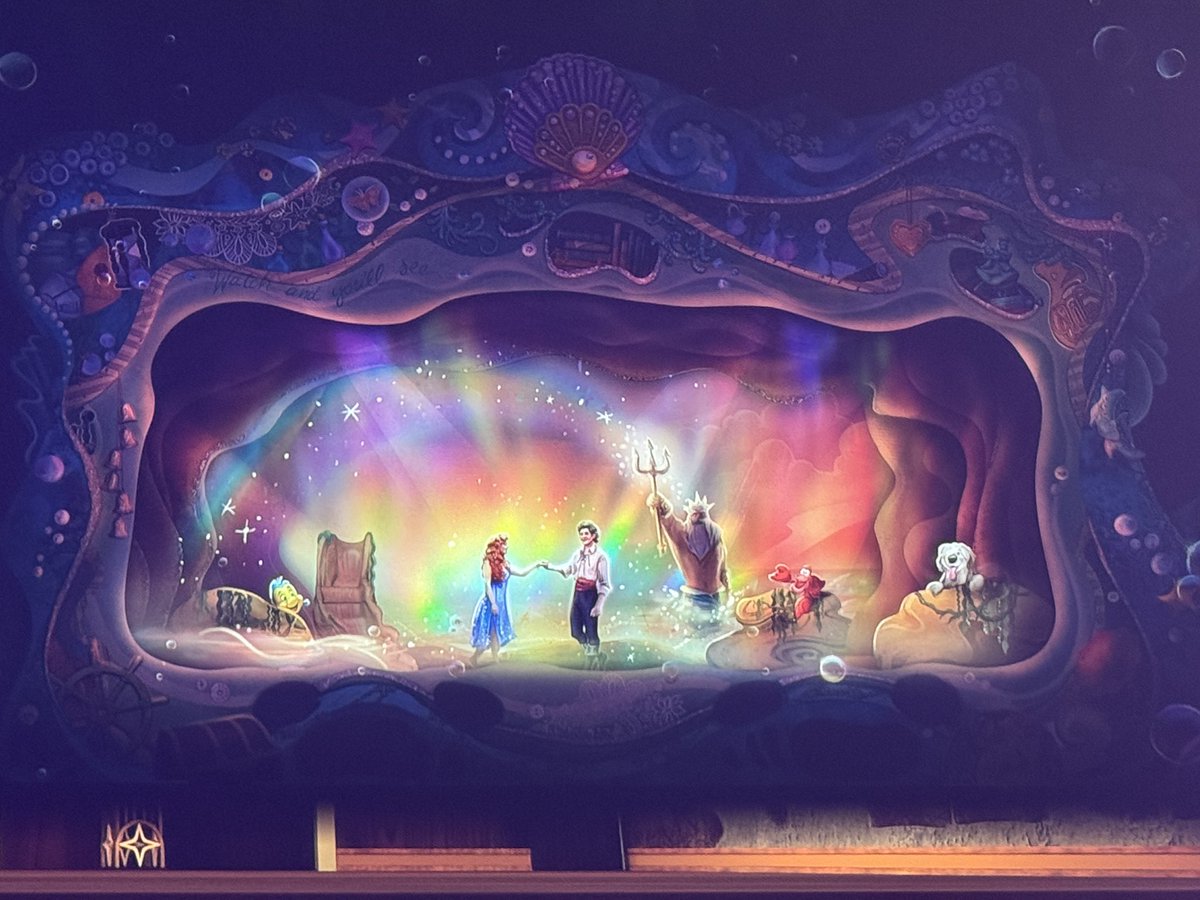thrillgeek's tweet image. New concept artwork for “The Little Mermaid – A Musical Adventure”. Opening later this year. @WaltDisneyWorld @DisneyParks #ThisisMagic